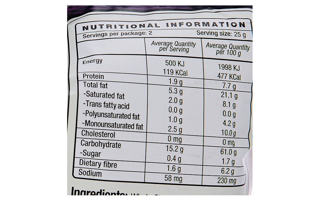 Mission Tortilla Chips, Garlic & Butter Flavour   Pack  65 grams